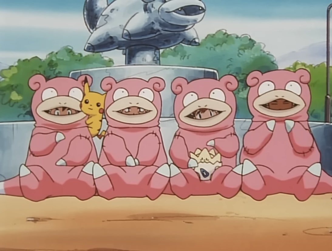 cosplaying as slowpoke