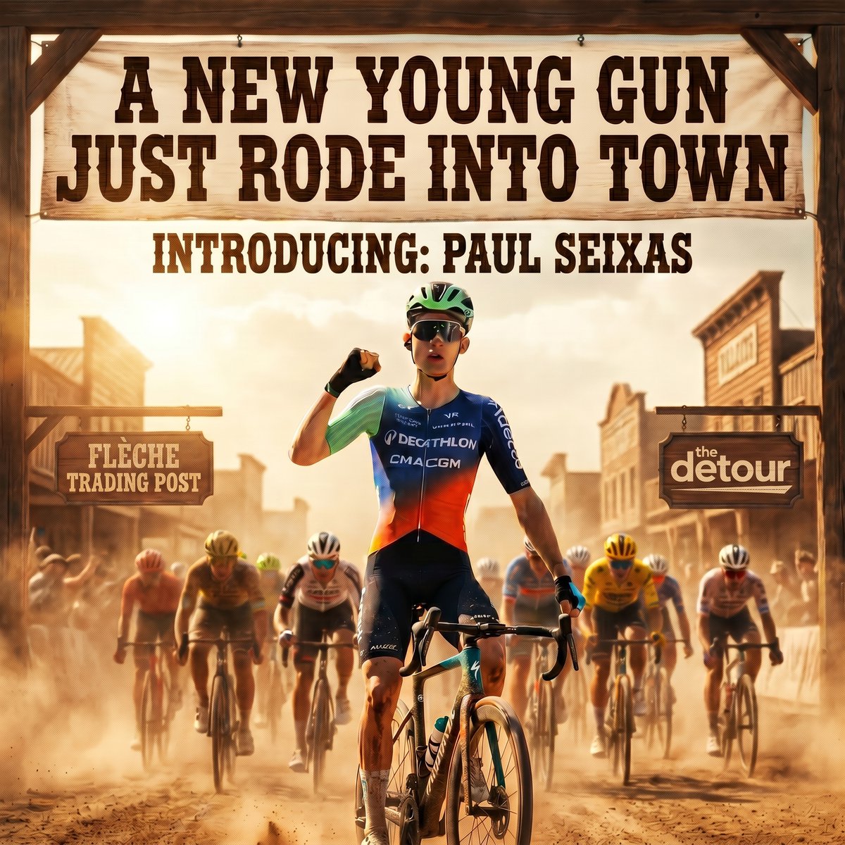 Well <a href="/seixas_paul/">Paul Seixas</a> didn’t just win Flèche Wallonne. He rode into town and changed the storyline. The young‑gun era keeps getting louder!