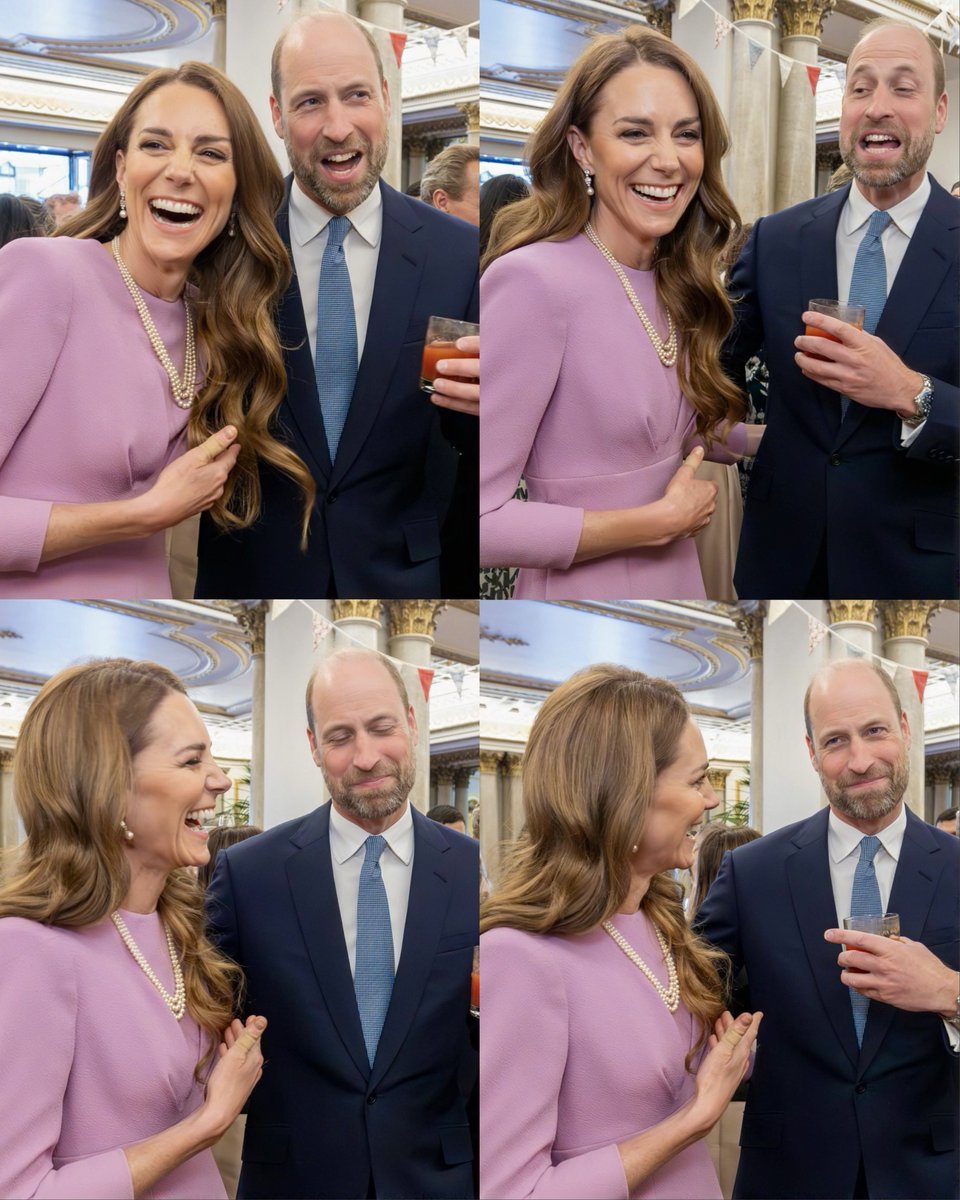 RoyallyBelle_'s tweet photo. Those smiles!

Love these photos of the Prince and Princess of Wales at Buckingham Palace yesterday 🥰💜 https://t.co/hhrb6o1ghW