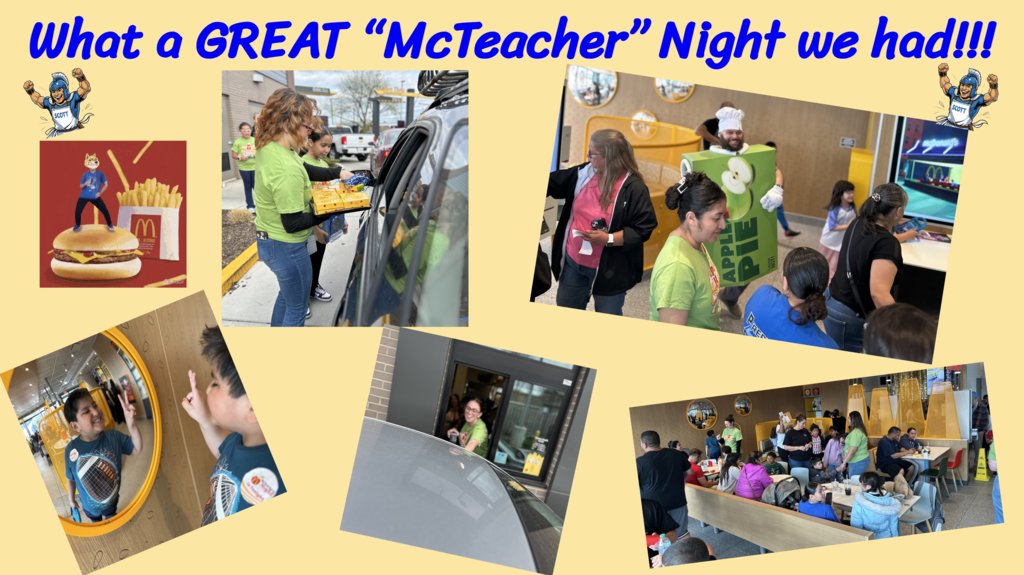 D83Spartans's tweet photo. THANKS TO EVERYONE for coming to McTeacher Night last night! We had a BLAST! We are going to share a folder with all the pics we took soon!
#ShiningSpartans https://t.co/G5uPP2d0bX