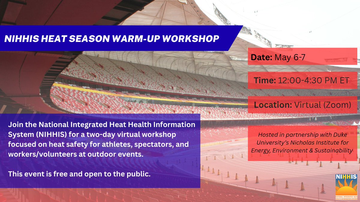 National Integrated Heat Health Information System tweet media