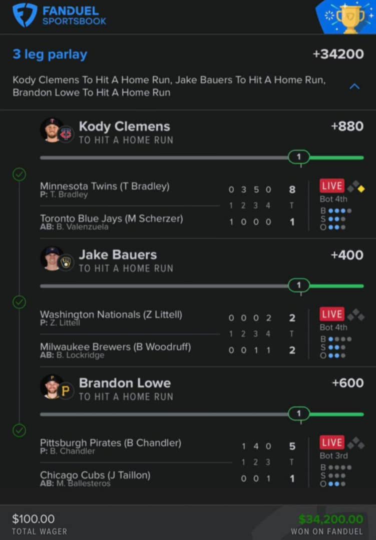 Queen of parlays tweet media