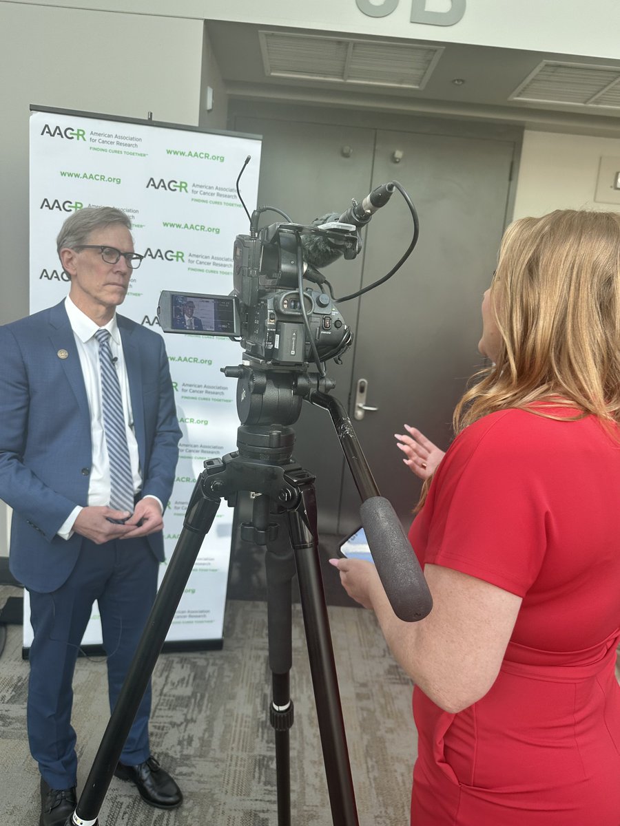 Rick__Buck's tweet photo. Our ⁦@AACR⁩ Annual Meeting in San Diego generated significant global, national and local news of the latest advances in cancer research, including from CNN, NBC, CBS8, New York Times and Washington Post to name a few. Thanks to all media outlets for their coverage! https://t.co/YNrsS5ih12