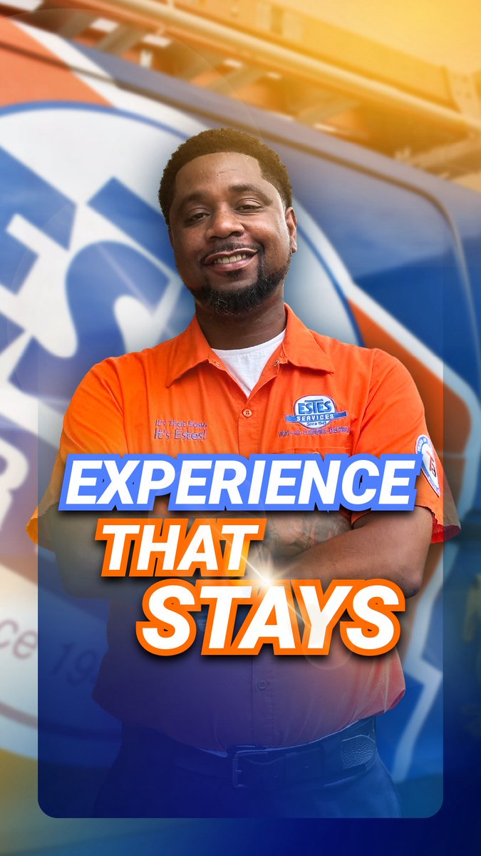EstesServices's tweet photo. When you choose Estes, you are choosing experience that stays. Our team is made up of long-tenure techs, with a company-wide average of 7 years.

77+ years serving Atlanta. Still real family owned. Still showing up for our community every day.

It’s that easy. It’s Estes. https://t.co/KMyhWgkVwb