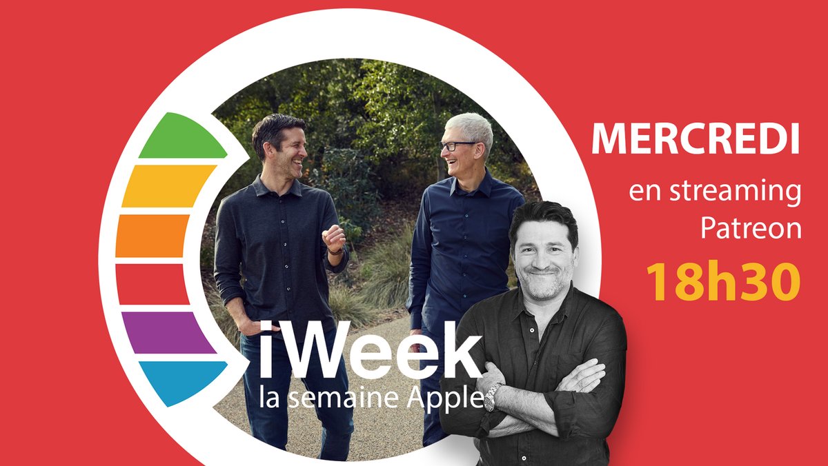 iweeknews's tweet image. #iweek spécial @JohnTernus, nouveau CEO d'#Apple : RDV en streaming live ce mercredi à 18h30, lien de connexion exclusif pour nos soutiens sur patreon.com/iweek. A tout à l'heure !
👉 
@benjaminvincent @LesTestsdeCyril @ThibautV59 @Saussau083 et Dom !