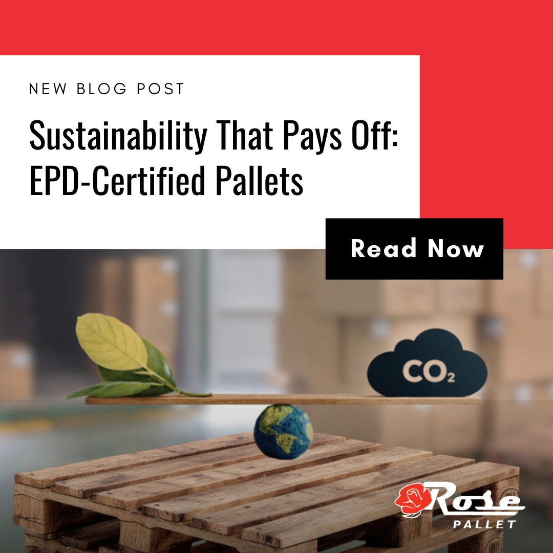RosePalletIL's tweet image. Most pallet buyers don’t think about carbon data…until they’re asked to report on it. EPD-certified #pallets reduce cost per trip and give you verified data when it matters most.

Read more: rosepallet.com/blog/sustainab…

#EarthDay #SupplyChain #EPDCertified #Sustainability #ESG