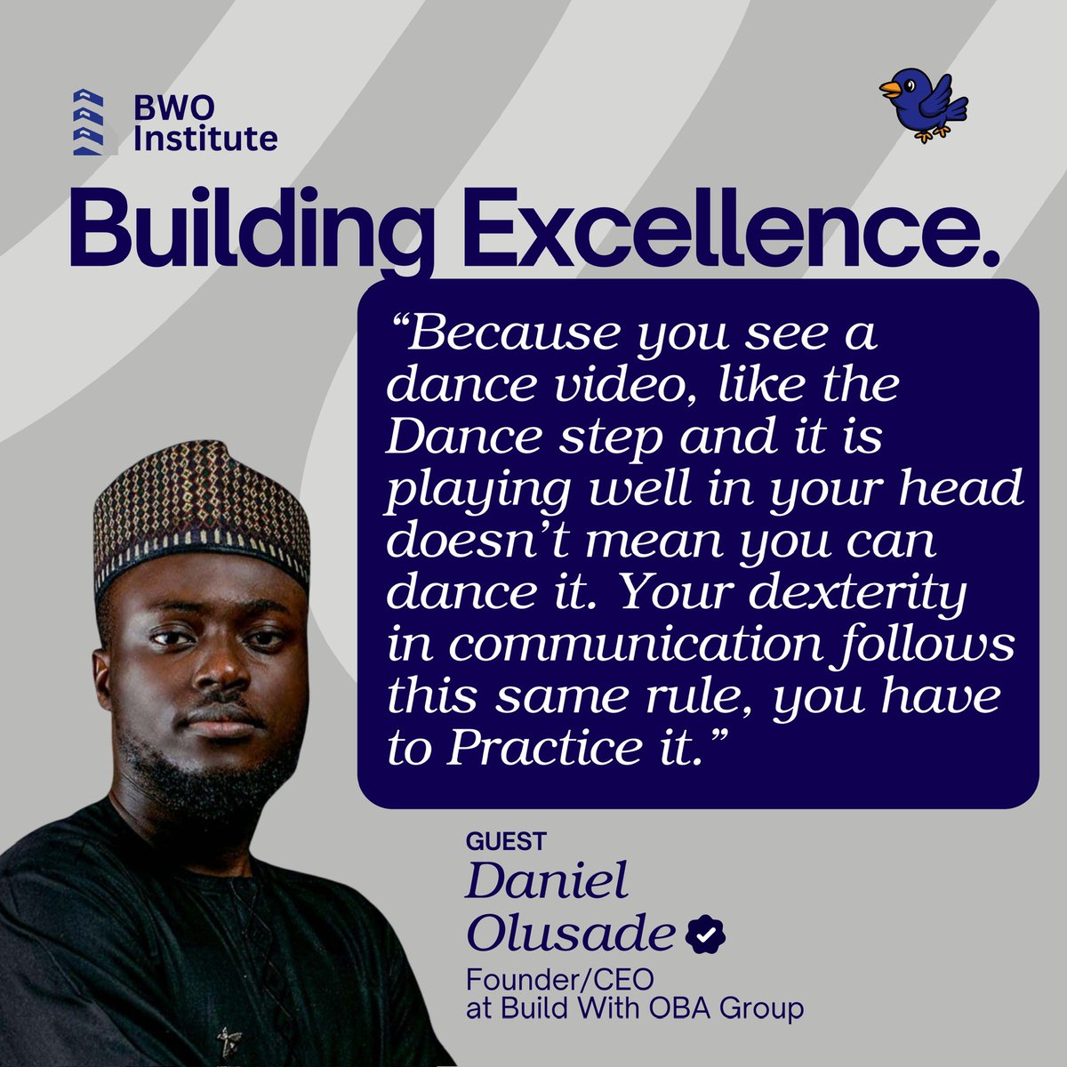 BWOINSTITUTE's tweet photo. Nuggets O’Clock 

#buildingexcellence #bwoinstitute #buildwithoba 💙💙💙 https://t.co/3s3drcrL9G