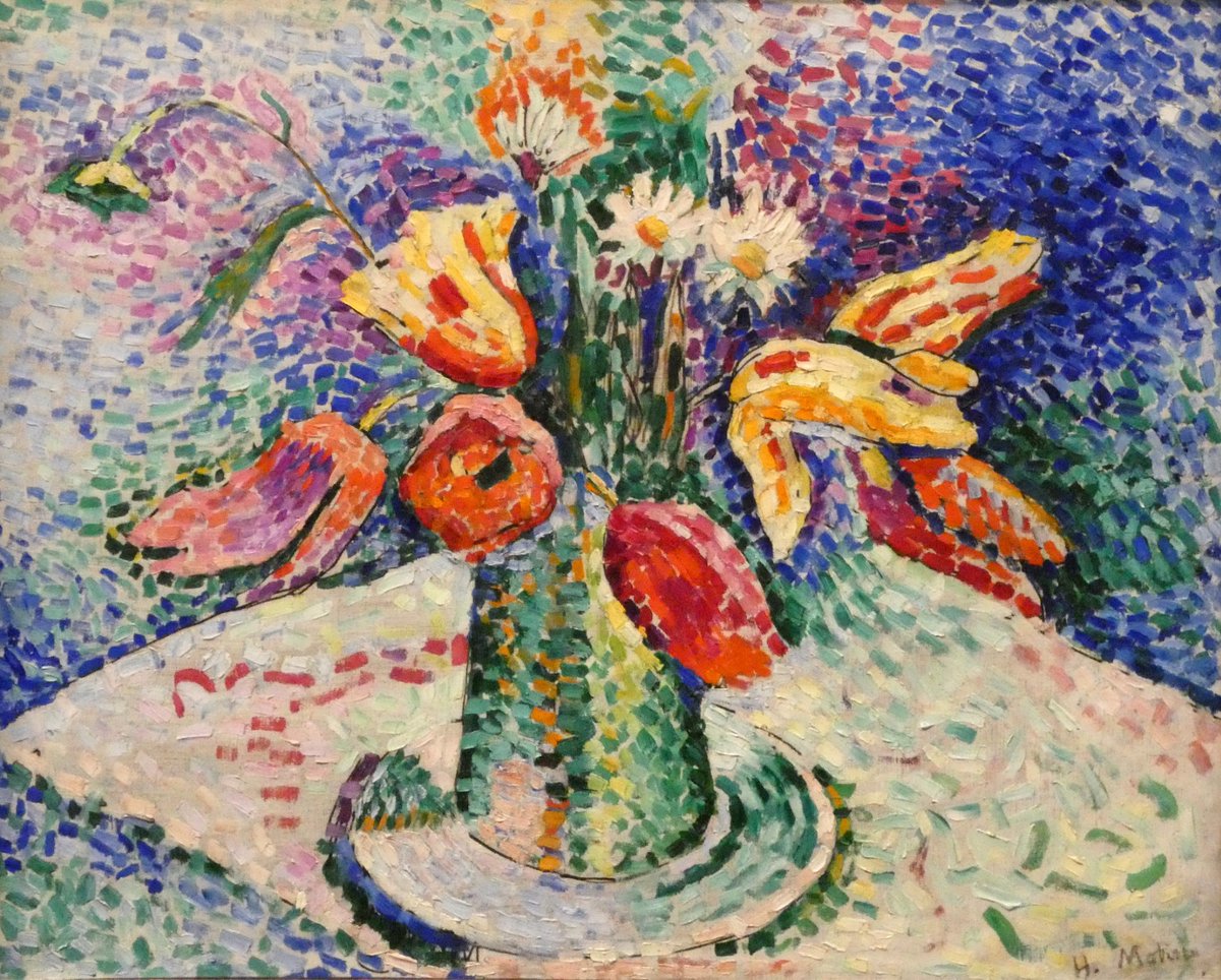 LuizSantosMusic's tweet image. Henri Matisse -  'Parrot Tulips (Papageientulpen)' -  1905. 
 #art #arts #finearts #painter