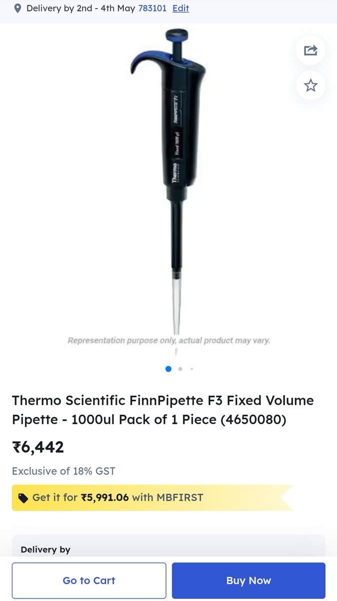dsamiran830's tweet photo. @chiragbarjatya Sir Ek yeh de do for lab( biotechnology) https://t.co/xdqdPpei4g