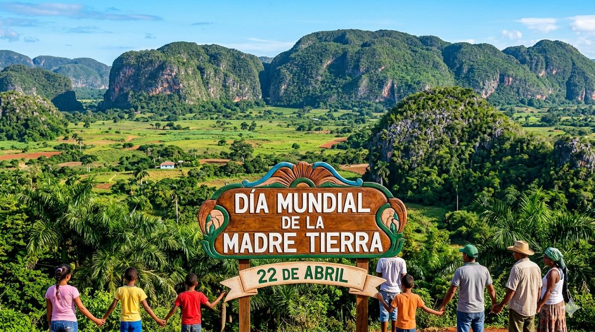 Pinartravel's tweet photo. Hoy celebramos la grandeza y perfección de la Madre Tierra, desde #Geoparque Viñales, celebramos la vida en perfecta armonía con el Planeta , que nos regala estos hermosos paisajes.
#CubaUnica #CubaTravel #DiaMundialdelaMadreTierra https://t.co/IpJy33K3vl
