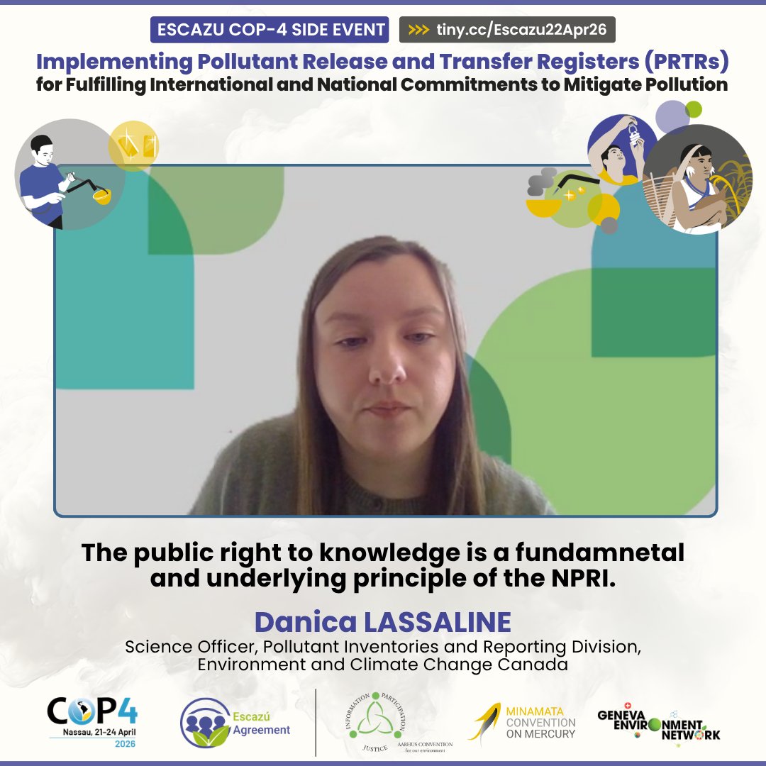 Npri @UNECEAarhus @eclac_un @SRtoxics @minamataMEA @OECD @OECD_ENV ...