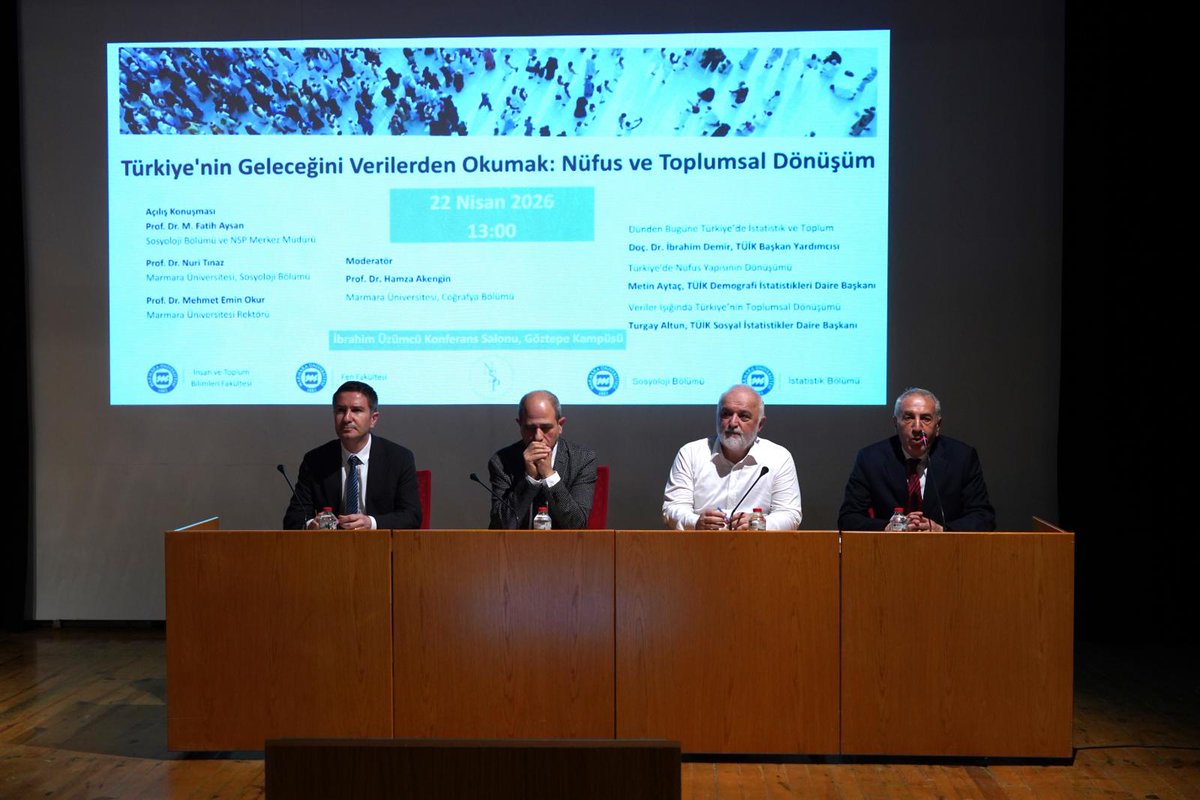 marmara1883's tweet photo. Nüfus ve Toplumsal Dönüşüm Marmara Üniversitesi’nde Ele Alındı

https://t.co/Ff1UHwENUk https://t.co/s6n82IbJ3K