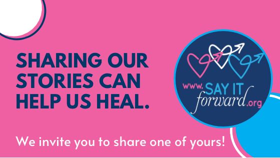 SayItForwardNow's tweet image. 💫No one can tell your story like YOU can. Your story in your words!

We believe in #ThePowerOfStories and invite you to visit SayItForward.org and share one or more of YOUR stories of #SelfEmpowerment.