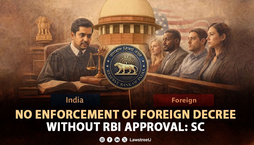 LawstreetJ's tweet image. #SC rules foreign judgments without trial on merits unenforceable in India; #RBI approval under #FERA mandatory for enforcement of foreign decrees.

Read full article here
shorturl.at/jiO6e

@isaketsourav #InternationalLaw #CommercialDispute #CorporateLaw #RuleOfLaw