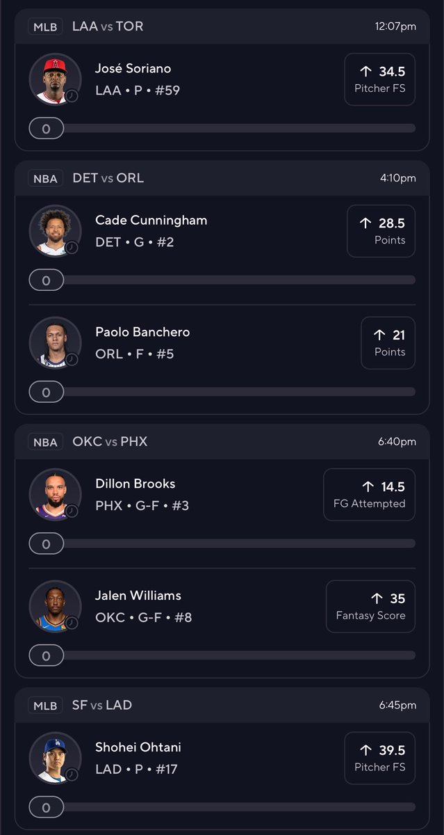 Concept_CM's tweet photo. We Hit on Prize Picks yesterday for 10x let’s see if we can get a full cash out today 😈✅
My lock 🔒 on this is Paolo Banchero 
21 pts just seems too low 
Paired it up with some MLB Ohtani on the Mound 🔥
LETS CASH OUT ✅💰 https://t.co/TMjJwssiUe
