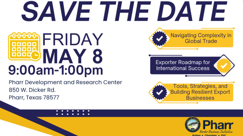 texastrade's tweet photo. 🚨 New event alert 🚨 

The Border Business and Export Summit is happening in a couple of weeks, and it is a great opportunity to deepen your understanding of trade and exporting!

��� Visit the graphic below for more information on the event! https://t.co/LRnIW3TUUY