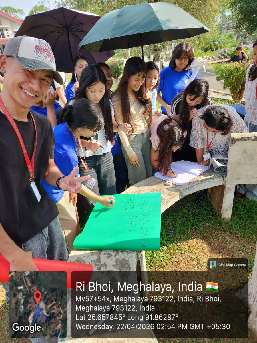 NssUcc's tweet photo. On the occasion of World Earth Day, NSS Unit, Union Christian College conducted an awareness programme on this year's theme "Our Power, Our Planet".
The programme included a pledge taking, poster and signature campaign in the college campus.@_NSSIndia @nss_rdguwahati @CellNehu https://t.co/Z17sQvEY7B