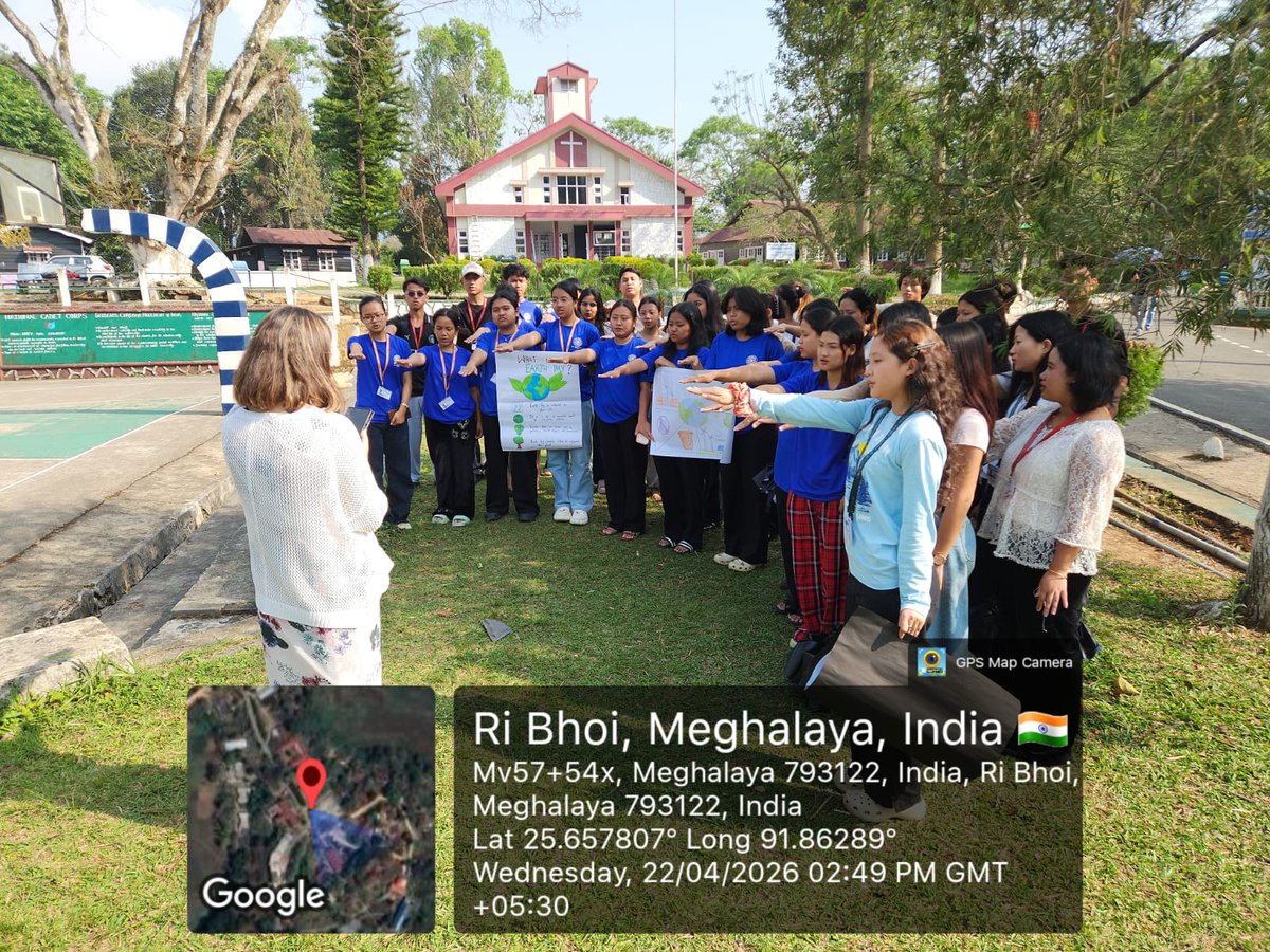 NssUcc's tweet photo. On the occasion of World Earth Day, NSS Unit, Union Christian College conducted an awareness programme on this year's theme "Our Power, Our Planet".
The programme included a pledge taking, poster and signature campaign in the college campus.@_NSSIndia @nss_rdguwahati @CellNehu https://t.co/Z17sQvEY7B