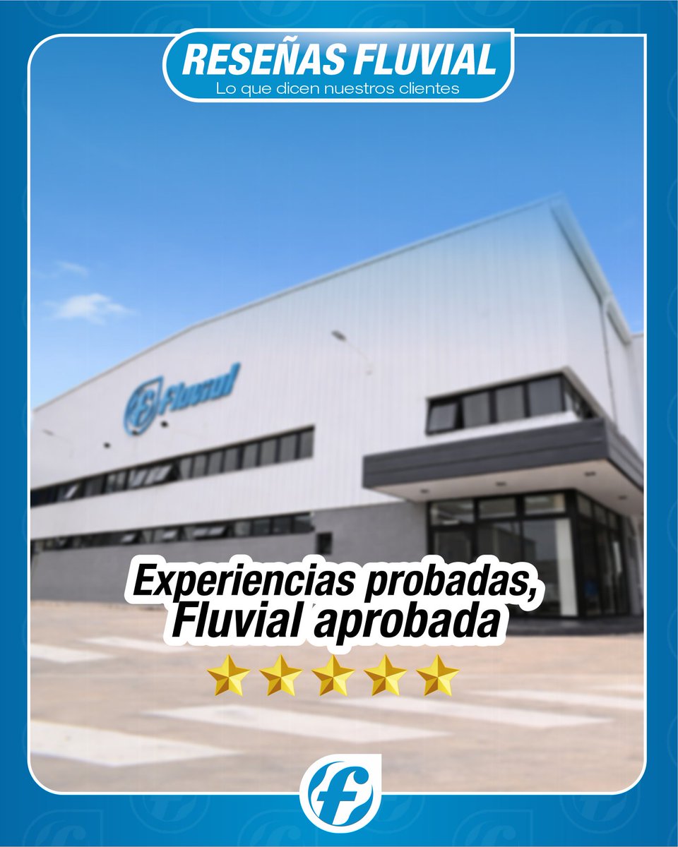 bombasfluvial's tweet photo. Cada reseña refleja lo que nos impulsa todos los días: brindar calidad, responder con compromiso y estar siempre cerca de quienes confían en nosotros.

Gracias por elegirnos, recomendarnos y ser parte de esta familia💙

 #ReseñasReales  #Confianza #Calidad #Compromiso https://t.co/5vekPnPtx6