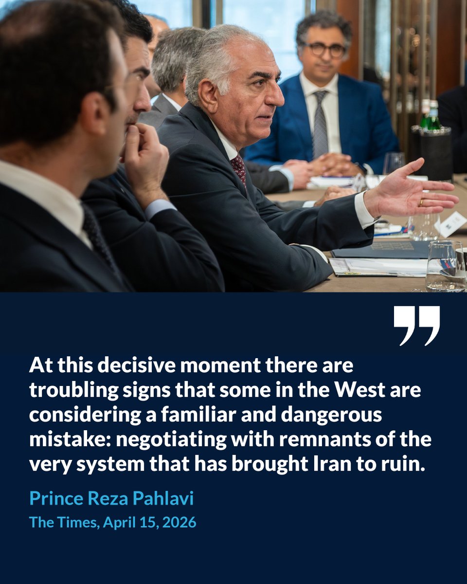 Reza Pahlavi Communications tweet media