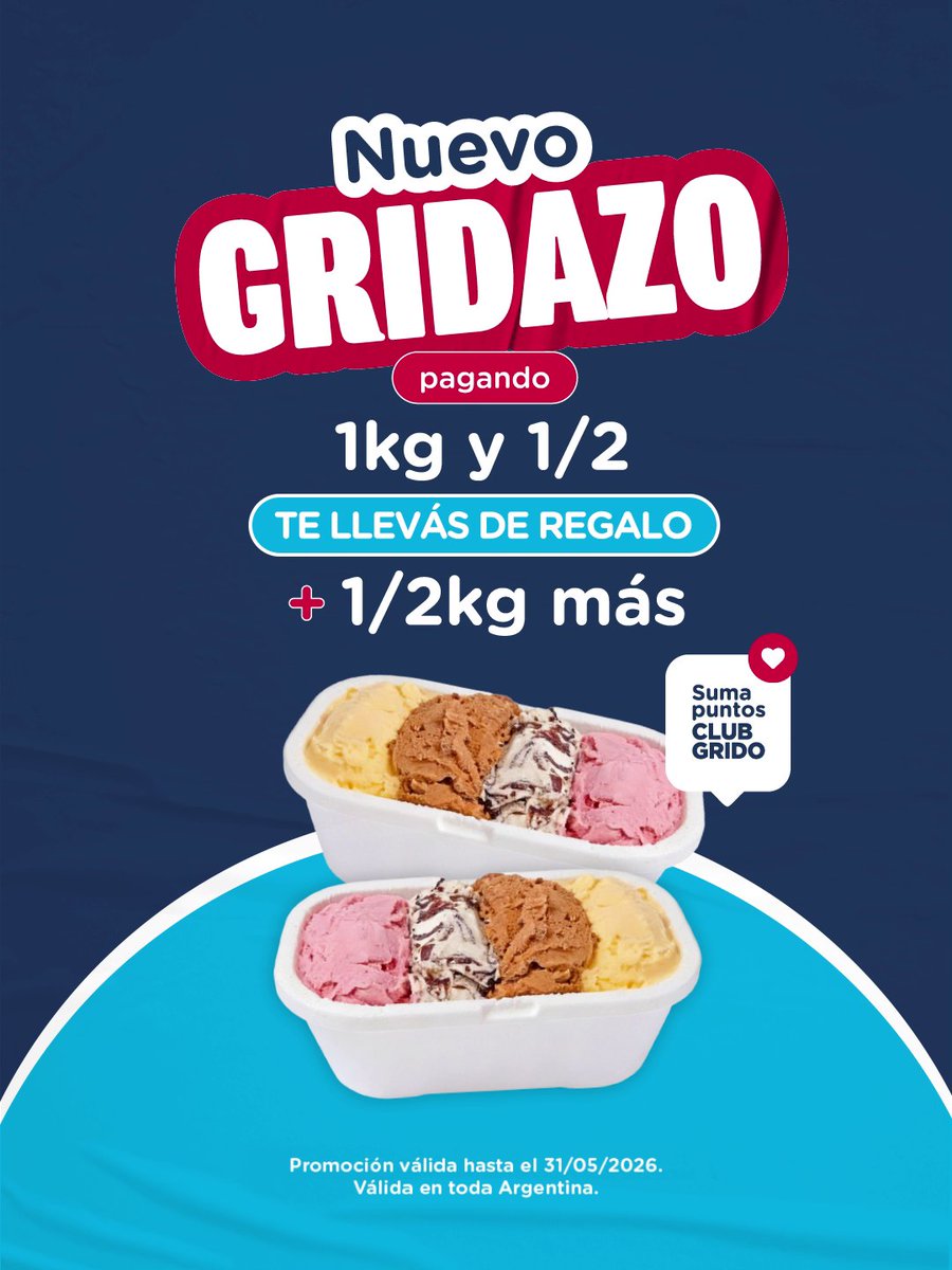 Grido Helado tweet media