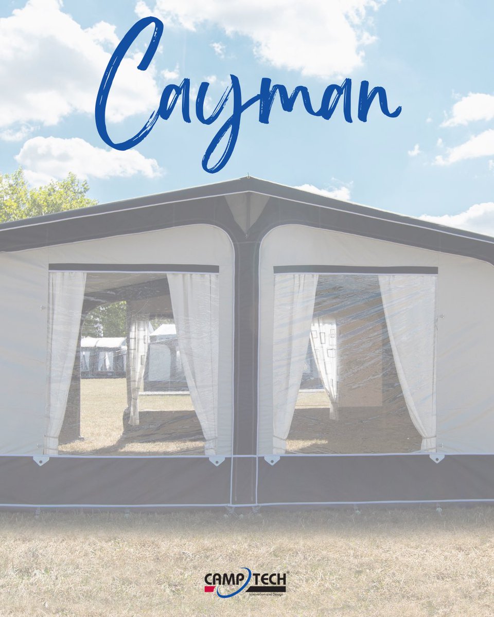 camptechproduct's tweet image. Our favourite Cayman Touring Awning - engineered for caravanners who expect more from there setup. 

With durable Climatech fabrics, a robust steel frame, and wide-open front panels, Cayman delivers comfort and reliability wherever you travel. 
#Camptech #camptechawning #caravan