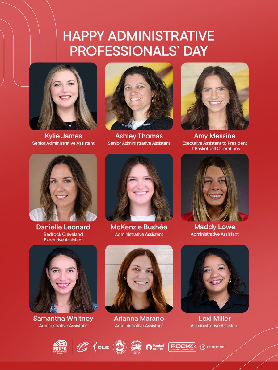 Celebrating our admins this Administrative Professionals' Day! To our incredible admin team: you keep us organized, energized, and always ready for game time—today, we cheer for YOU!