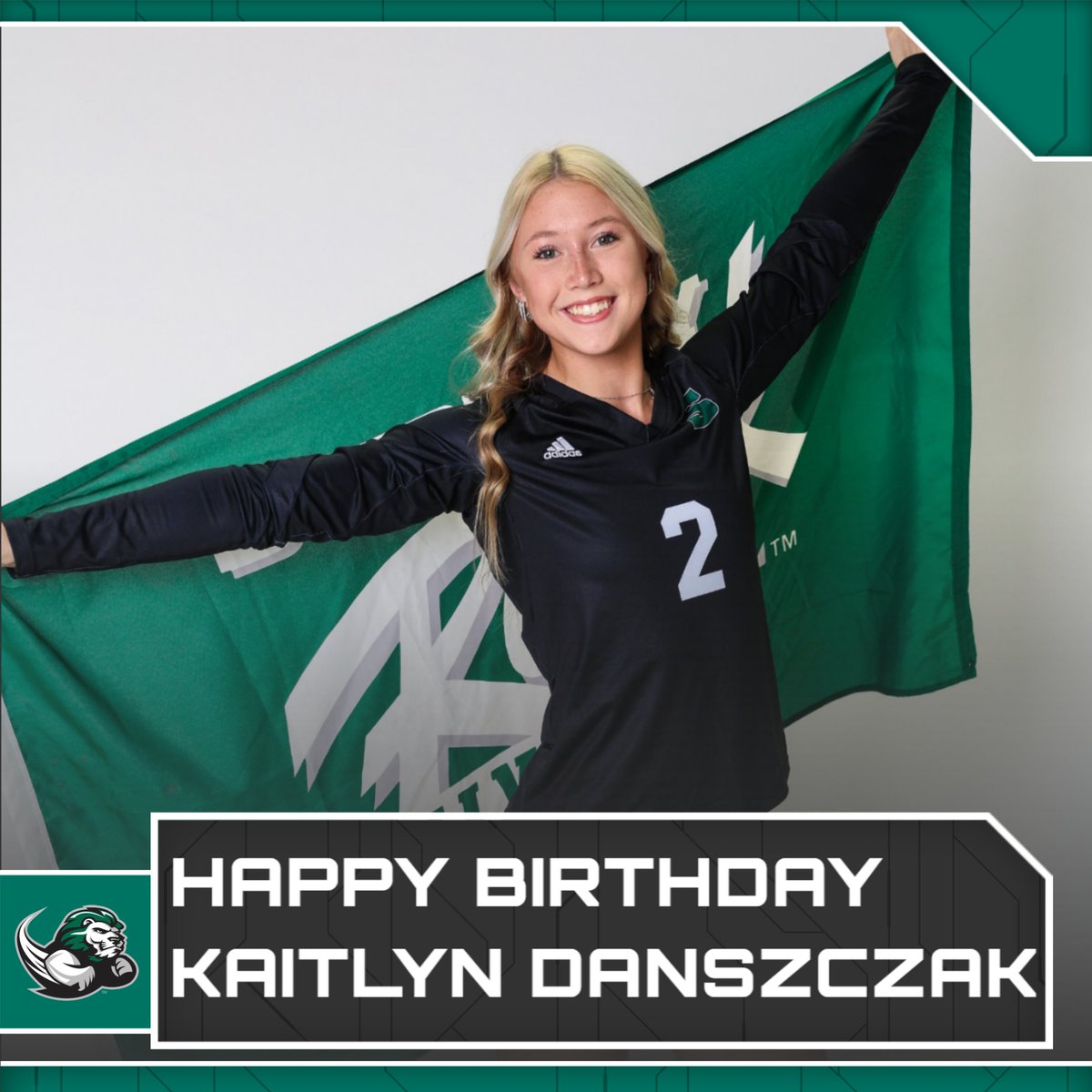 Slippery_RockVB's tweet photo. 🎉Happy birthday🎉 to junior Kaitlyn Danszczak! https://t.co/u0VvJGB8Dj