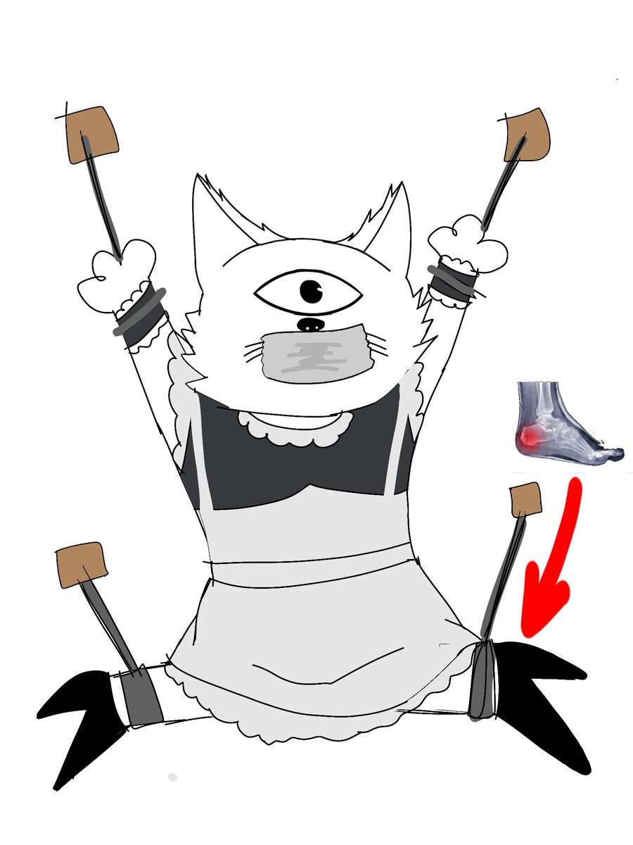 cloudcat2130's tweet photo. Here's Gege tied up in a maid outfit because why not
#jjk #mangaka https://t.co/3WMuf1m2S3