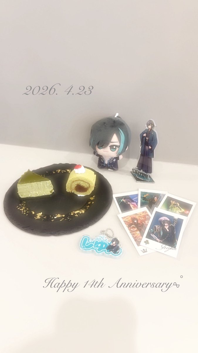4yn_agh_sk's tweet photo. .⋆𝜗𝜚 ┈┈┈ ⋯ ┈┈┈ ⁡𝜗𝜚.⋆

           𝟸𝟶𝟸𝟼. 𝟺.𝟸𝟹
               𝚜𝚑𝚒𝚢𝚞𝚗
𝙷𝚊𝚙𝚙𝚢 𝟷𝟺𝚝𝚑 𝙰𝚗𝚗𝚒𝚟𝚎𝚛𝚜𝚊𝚛𝚢

.⋆𝜗𝜚 ┈┈┈ ⋯ ┈┈┈ 𝜗𝜚.⋆

 #しゆんくん 
 #しゆんさん 
 #しゆんくん14周年 
 #しゆんくん活動14周年 
 #第一回しゆん周年記念 https://t.co/cGDP9TlGKS