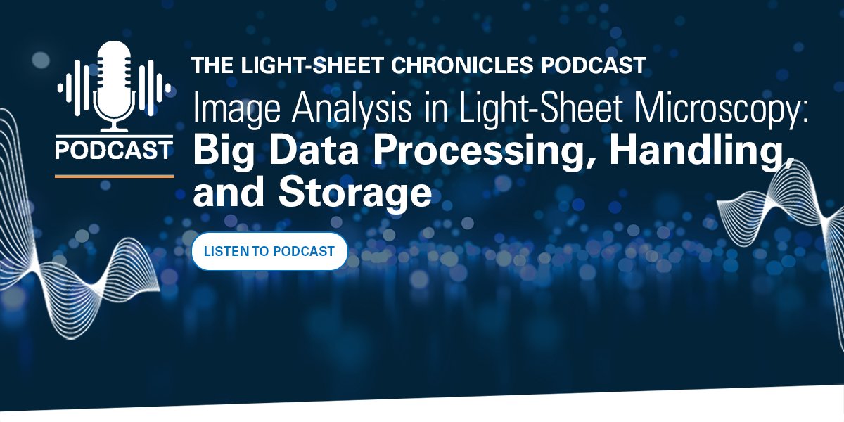 BrukerFM's tweet image. 🎤 Tune in to our newest episode of 𝗧𝗵𝗲 𝗟𝗶𝗴𝗵𝘁-𝗦𝗵𝗲𝗲𝘁 𝗖𝗵𝗿𝗼𝗻𝗶𝗰𝗹𝗲𝘀!
▶️ goto.bruker.com/3QgtoVI

Learn about computational, algorithmic, and workflow strategies necessary for #biomedical image analysis of light-sheet data.

#lifescience #microscopy #podcasts