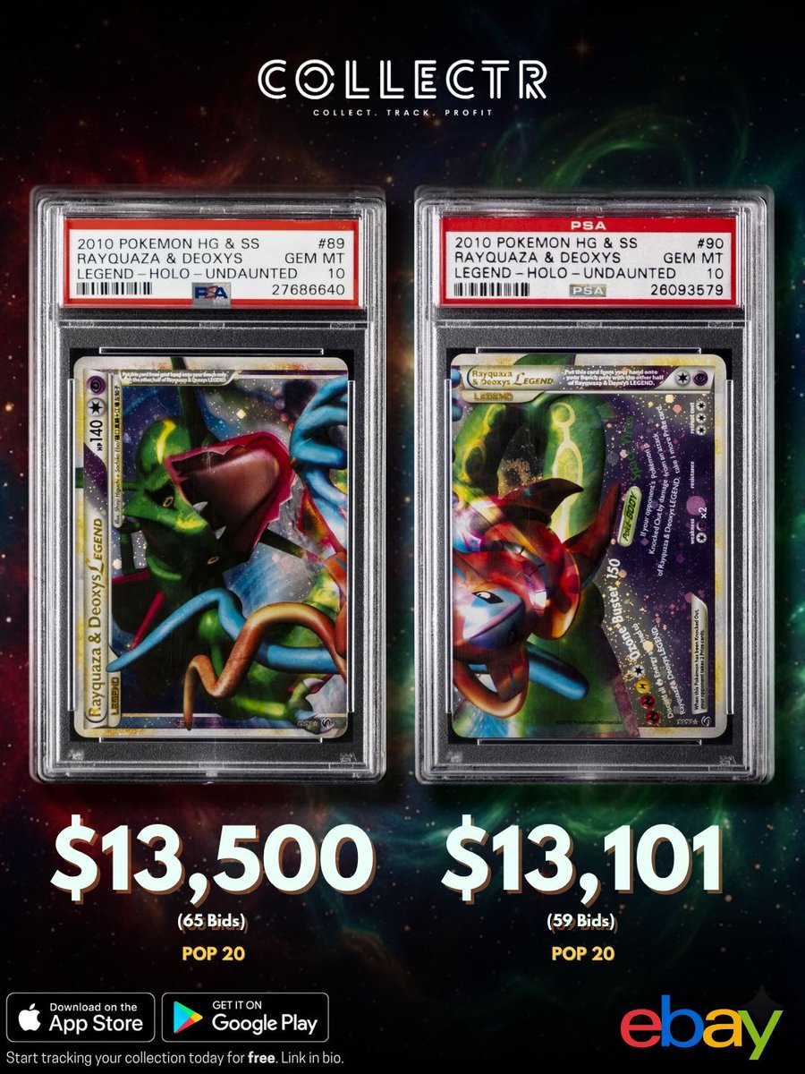 pokemon deoxys and rayquaza legend card Rayquaza & Deoxys LEGEND 075/080 | L3 main image 1