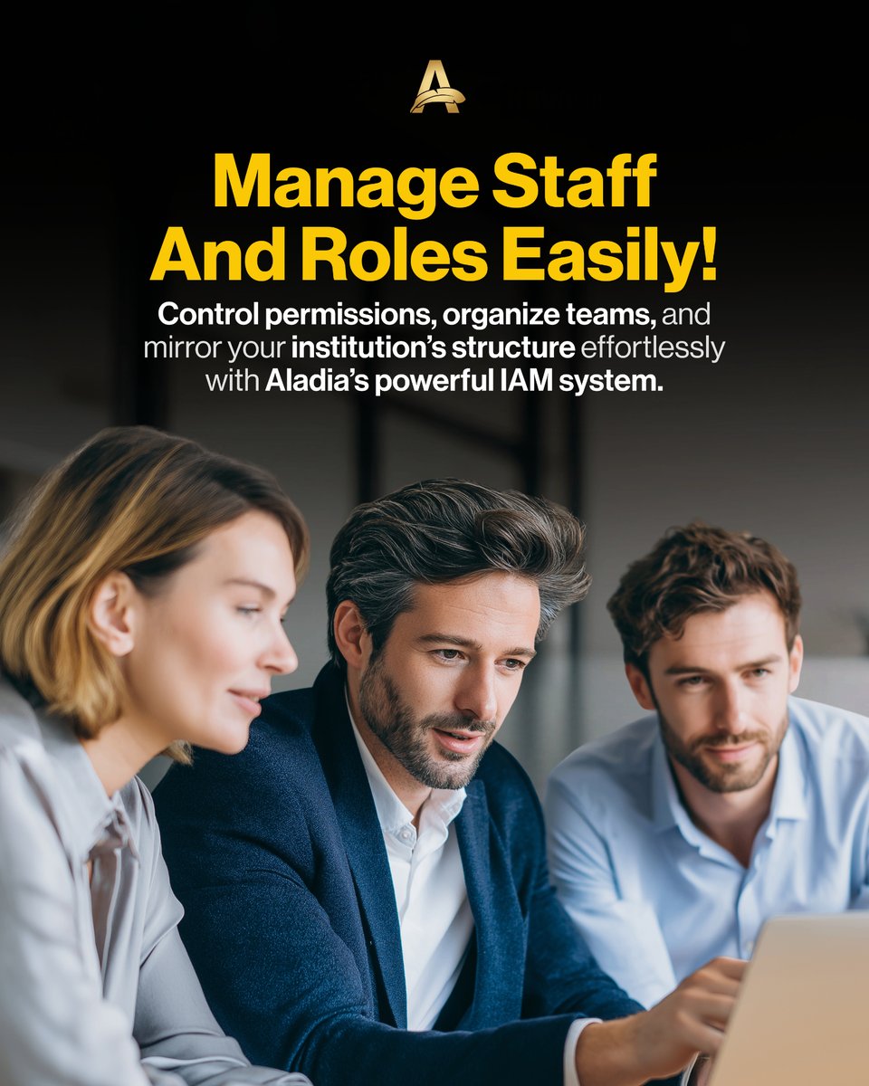 Aladiacorp's tweet image. Clear roles. Full control. Zero confusion.
Manage teams and permissions effortlessly with Aladia’s IAM system.

👉 Manage your institution with confidence on Aladia.
🔗 aladia.io/join-today

#EducationManagement #EdTechPlatform #InstitutionalLearning #OnlineEducation