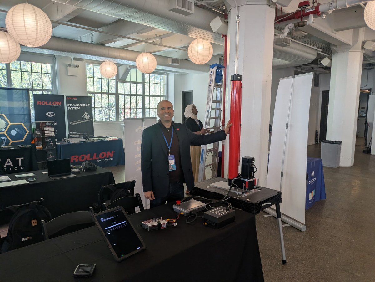RiseRobotics's tweet photo. Last week, RISE was in NYC for the contech 2026 Construction Robotics Summit and left with even more momentum and interest! 🦾

The construction world is moving fast, and Beltdraulic™ is built for it. 

Our new round is officially open: https://t.co/h6D7tULOfV https://t.co/07ha22ZJTD
