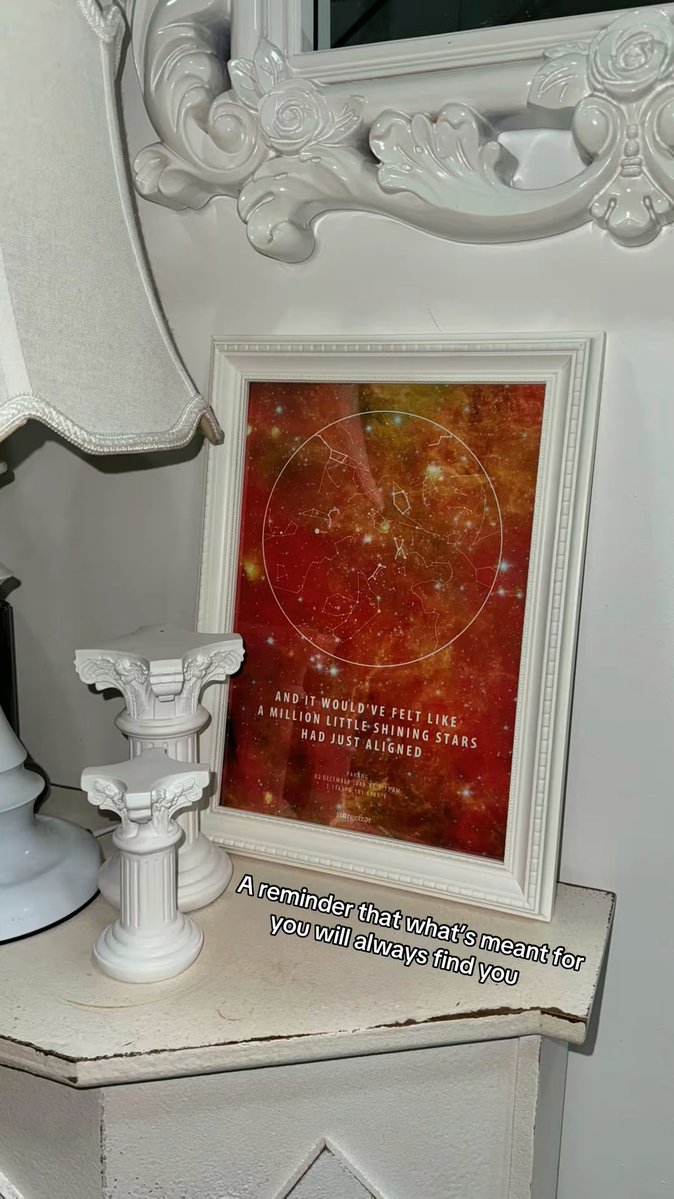 astargeizerpro's tweet image. Day 188 of posting until the sentimental ones find me ♡

A keepsake for the moment fate quietly stepped in. The beginning that changed everything, quietly and beautifully 🌌🤍

#custommade #sentimental #bintang #giftideas #starmap