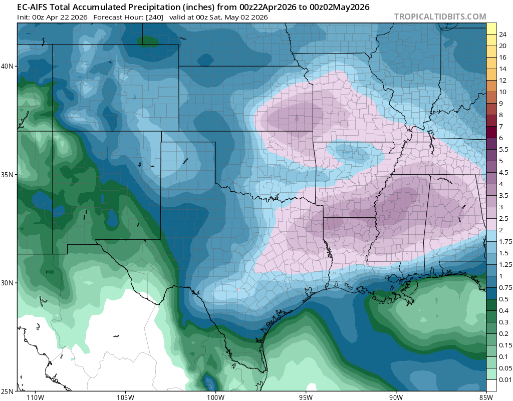 sizov_andre's tweet image. After a long dry spell, US Plains winter #wheat may finally catch meaningful rain in late April-early May.

For the market, the question is whether this rain can still support yields — or only limit further damage.

#oatt #agwx