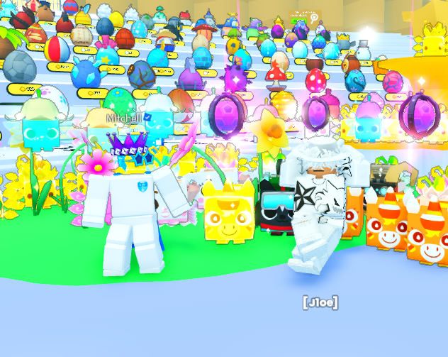 Plex0a's tweet photo. Best Dev Spotted 😍 @CoderMitchell 

#PetSimulator99 #BigGames https://t.co/FV9Tyse0QA