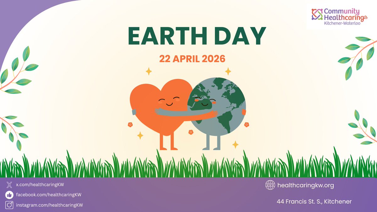 HealthcaringKW's tweet image. 🌎 Happy Earth Day! 🌿

A healthy planet = a healthy community. Today, we celebrate the natural spaces that keep us well.

Let’s care for our environment as a way of caring for one another. 🤝✨

#EarthDay #CHCKW #Kitchener #healthcaring