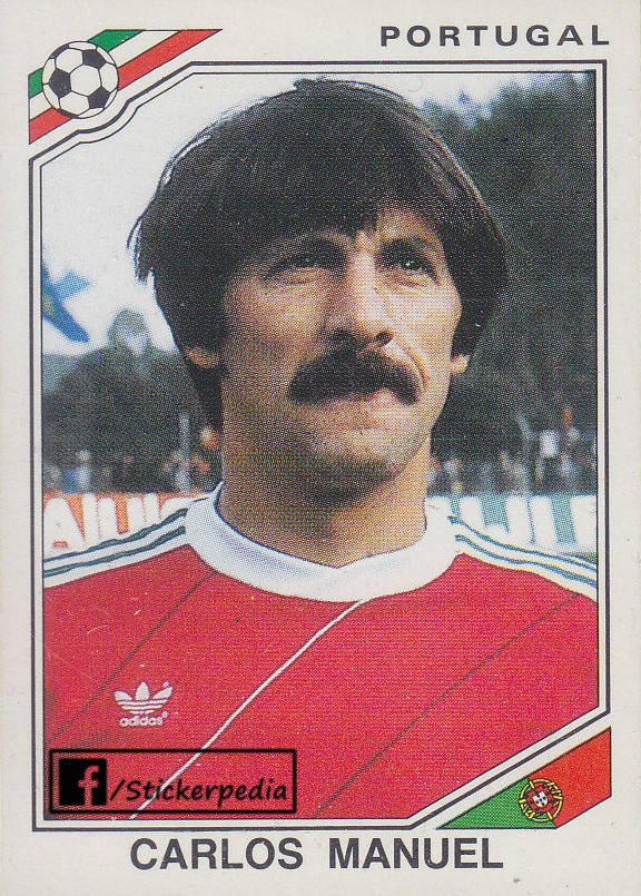 Stickerpedia1's tweet image. Carlos Manuel
Portugal WC 1986 #panini