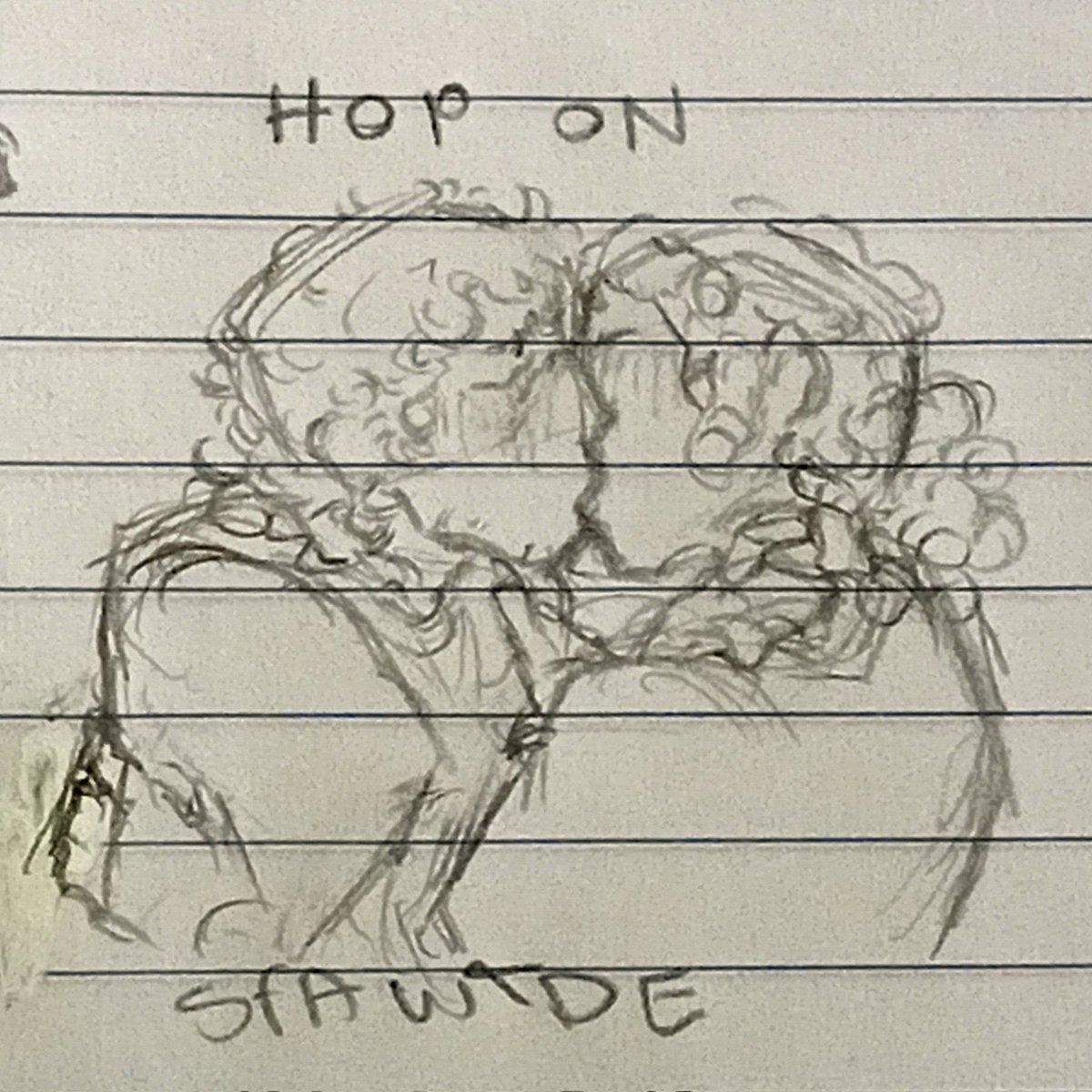 ppl34t3rr_'s tweet photo. Finally figured out how to draw them kissing EYYAHOO #slimeknight https://t.co/5TGKkvtUNw