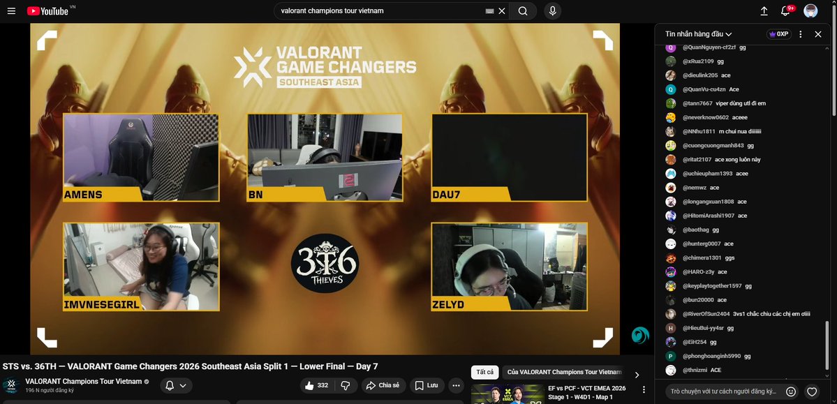 iamGinnn's tweet image. Let's go 36TH 🇻🇳🔛🔝
What a comeback
#VCTGameChangers