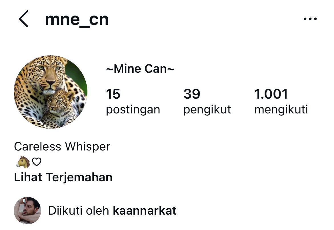 rudiria67's tweet image. Look, there's already some evidence from Ilsu's mother liking Kaan's comment for Ilsu's interview, then Ilsu's second account followed Kaan, and what makes it suspicious is that the gym account suddenly unfollowed Kaan #arafta #emingunec #ilsudemirci