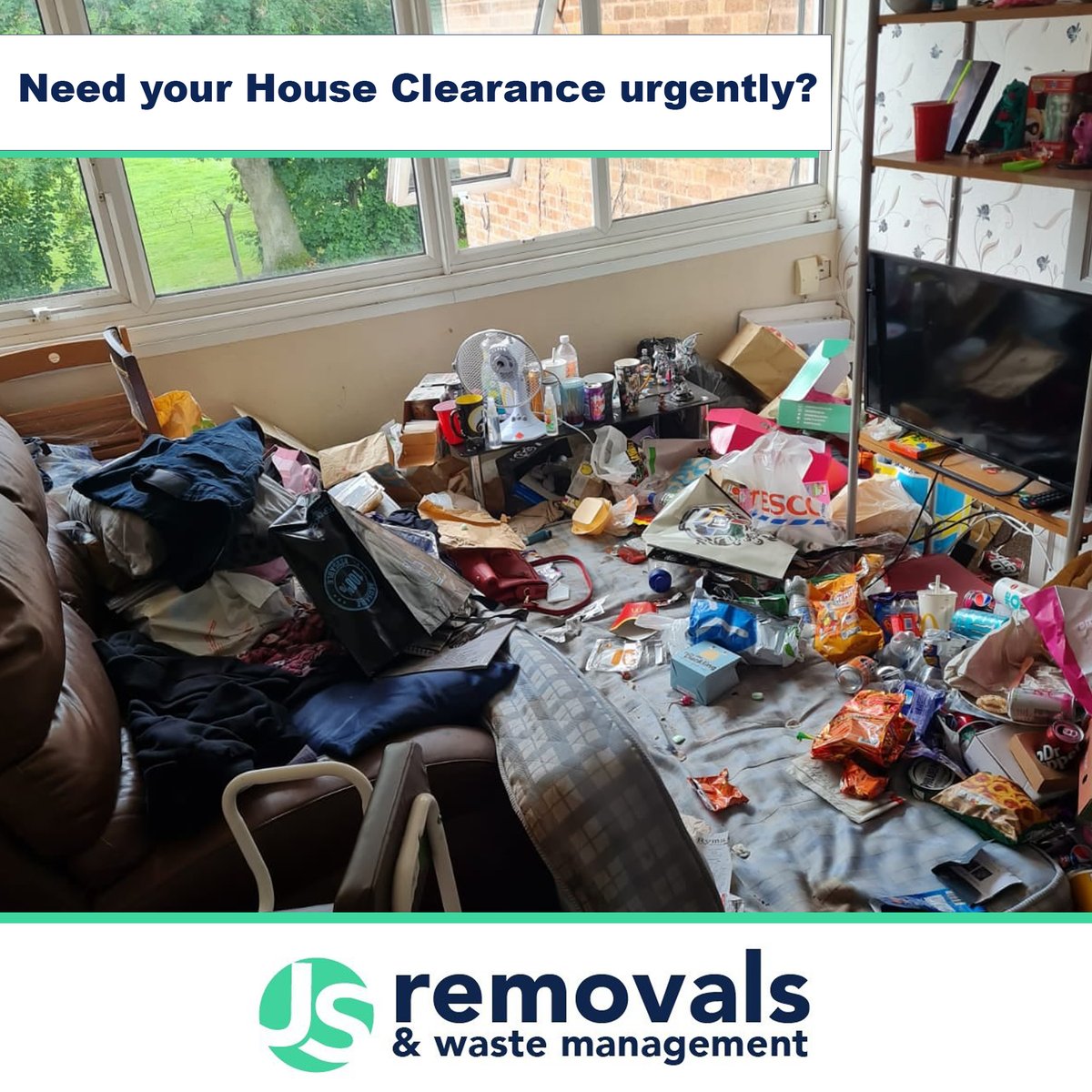 JS_Removals's tweet photo. Don’t stress… if you’re in a mess! 
JS Removals can help today with all types of house clearances.
Get a quote today : https://t.co/7iI4ltLBS6 
#JSremovals #HouseClearance #Leicester #Nottingham #Derby #Loughborough https://t.co/CHPfgskh3R