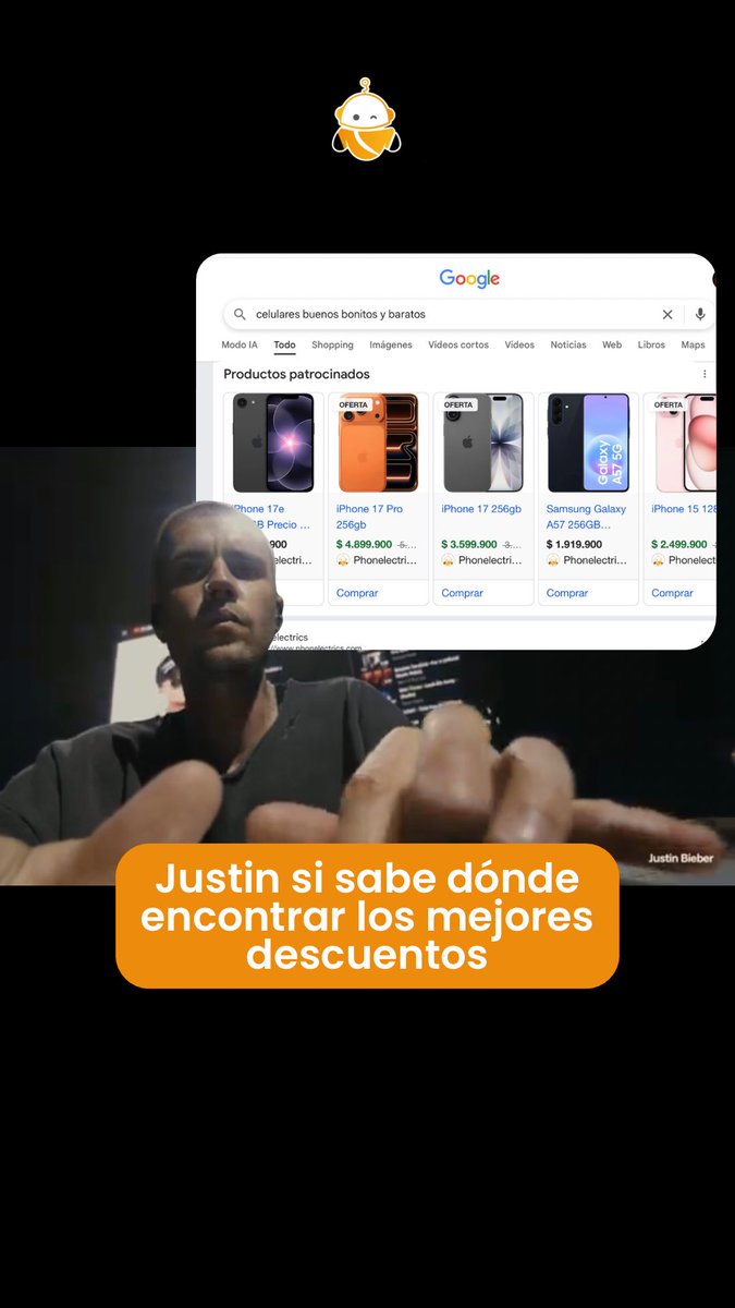 PHONELECTRICS's tweet photo. Hasta Justin Bieber sabe cositas. 🙂‍↔️

Encuentra tu tecnología fav a los mejores precios en Phonelectrics. 🔥

Visítanos: 
📍 Av El Dorado Nº68C-61, oficina:509

#tecnologia #tendecia #tech https://t.co/eElyXPqTQu