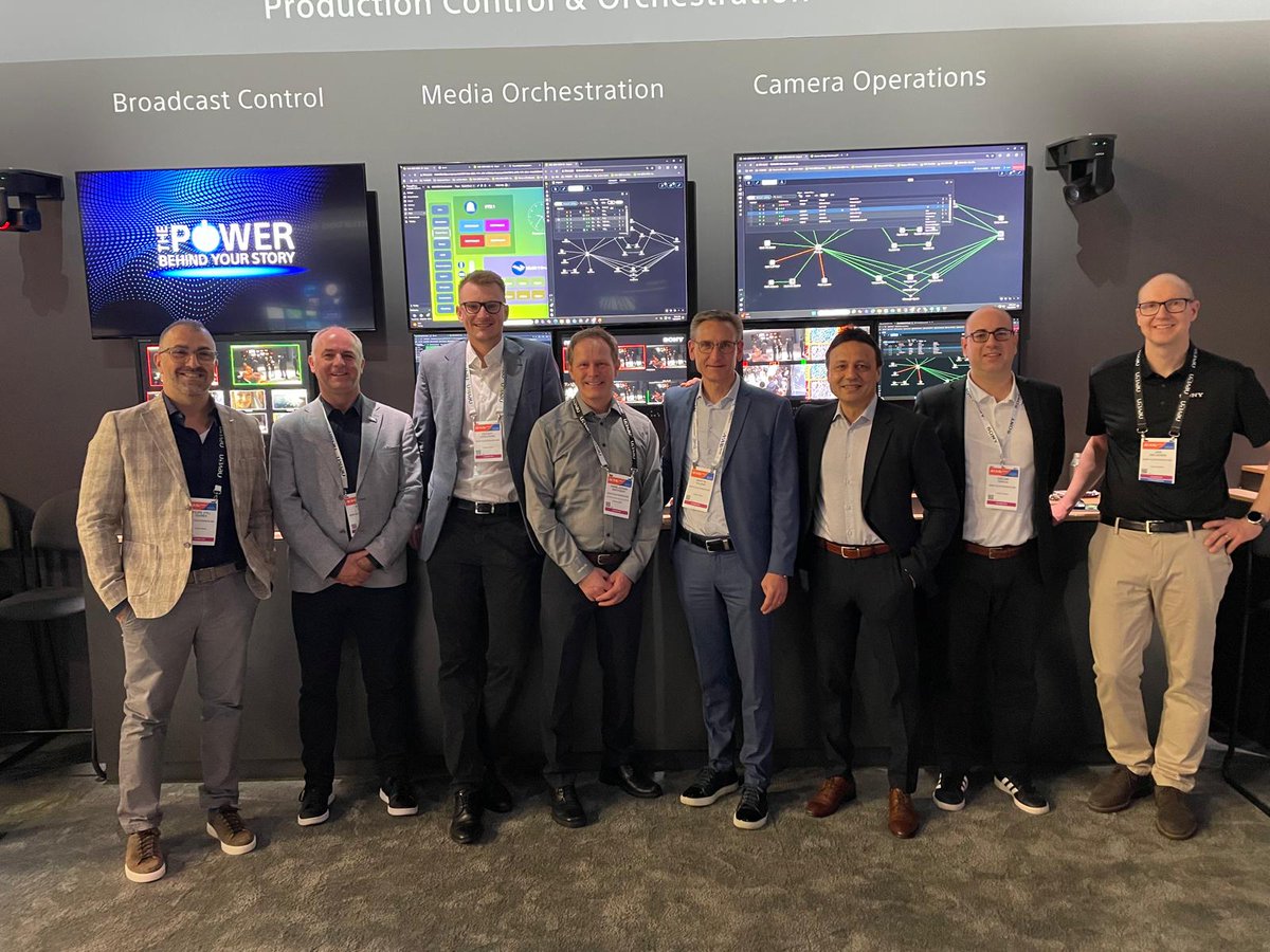 nevioncorp's tweet photo. Welcome to Day Three of #NABShow2026! 🌅

We might have entered the final day of the show, but there is still plenty of opportunity to catch broadcast innovations in action with our demos.

Come over and speak to one of our team at Sony booth C8401. We’re all set to welcome you! https://t.co/uZN0XDy4Ux