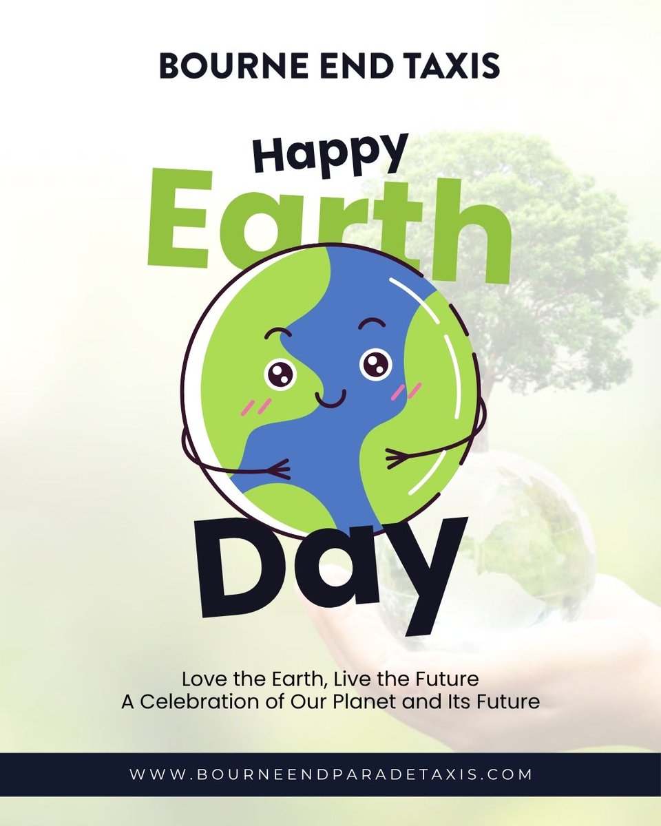 bourneendptaxis's tweet image. 🌏 Because a better Earth is everyone’s destination.
Bourne End Taxis wishes you a meaningful and eco-friendly Earth Day

Book Now: 01628 520 420
bourneendparadetaxis.com/onlinebooking

#BourneEndTaxis #BookNow #ContactUs #TaxiInBourneEnd #TaxiService #EarthDay #WorldEarthDay