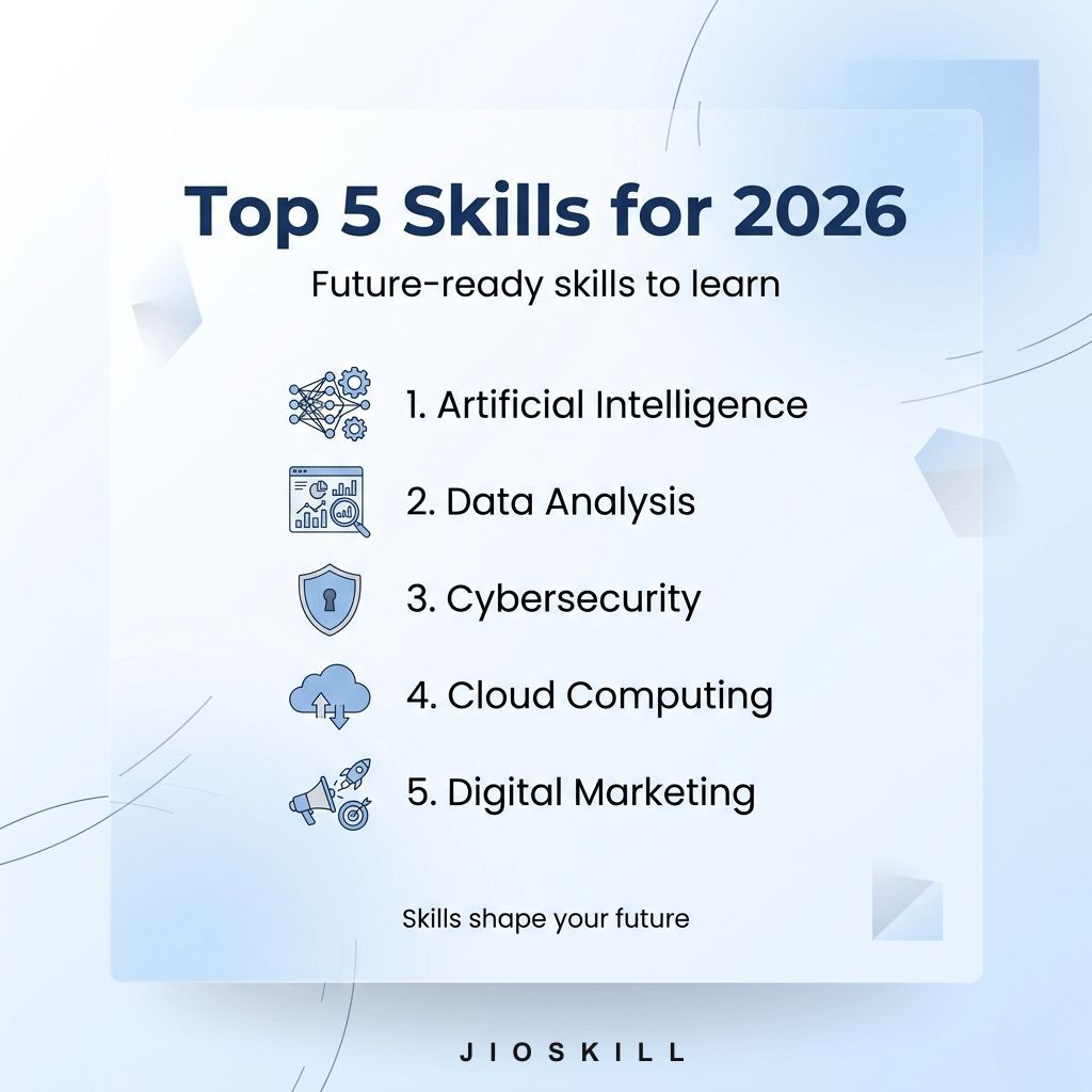 JioSkill's tweet image. Future-proof your career 
Learn AI, Data, Cybersecurity &amp;amp; more with a 30-day JioSkill internship 🎯
Start now 👉 jioskill.com

#jioskill #internship #skills2026 #upskill #futureofwork