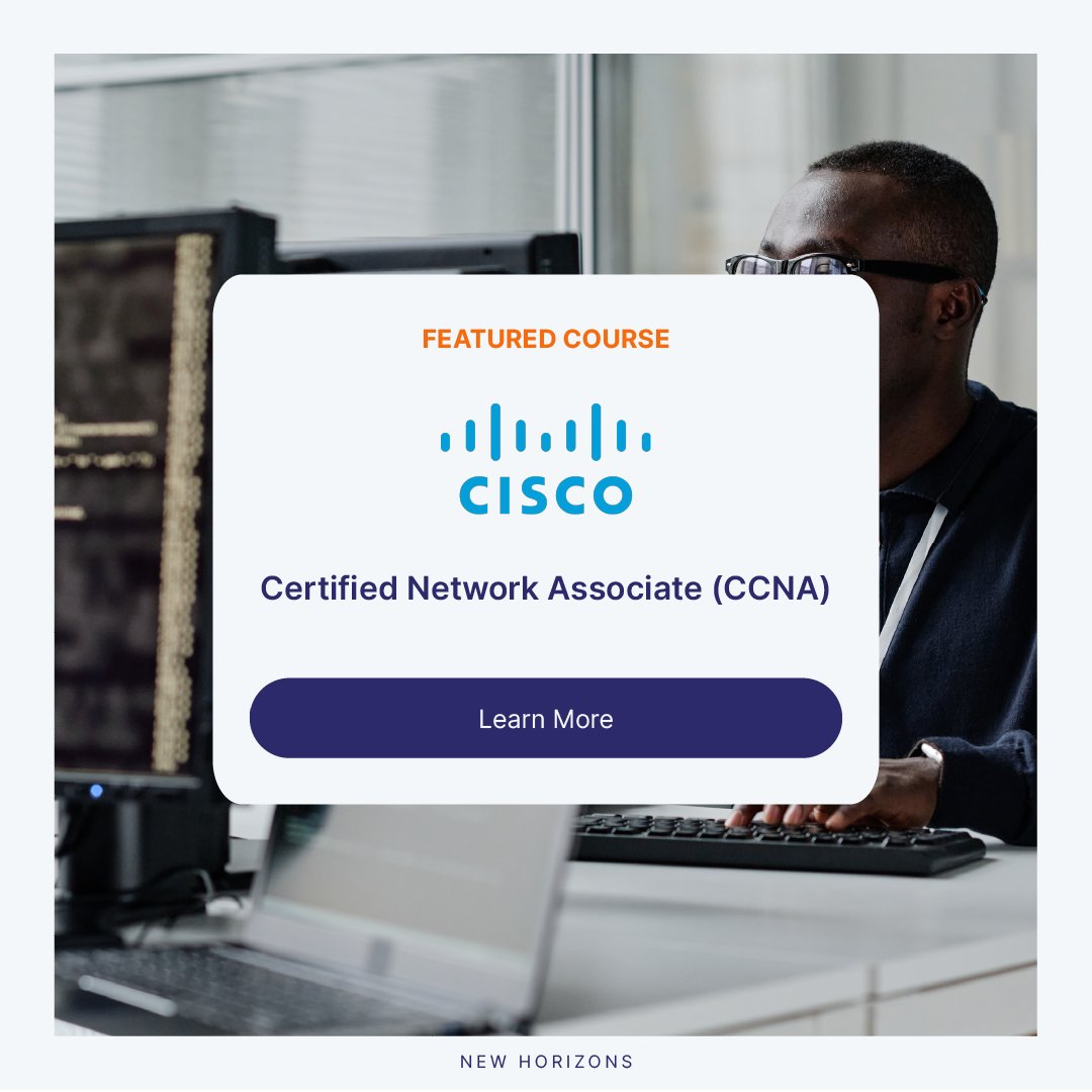 NewHorizonsCLC's tweet image. What makes a network professional indispensable? Problem solving. 🔍

Cisco's CCNA course is built to develop that mindset across routing, switching, and security fundamentals.

Build essential networking skills that get noticed 👇
hubs.la/Q04c_KYd0

#Networking #Cisco #CLC