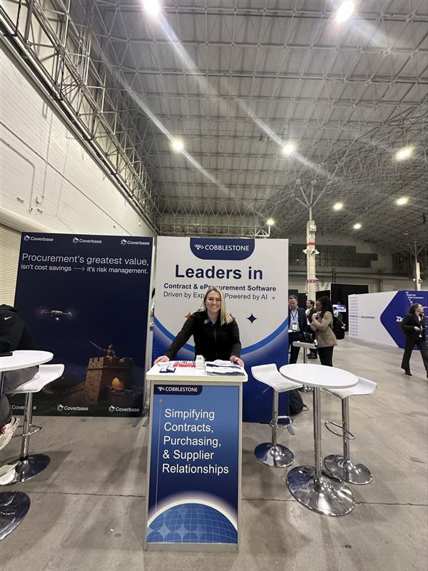 CobbleStoneCM's tweet image. Katie from #CobbleStoneSoftware is at Procurement &amp;amp; Supply Chain Live at the Navy Pier today. Stop by Booth 29 to learn more about an award-winning, all-in-one solution for #ContractLifecycleManagement, #SupplyChain, and #Procurement.

hubs.li/Q04d1_WF0

#PSCLive