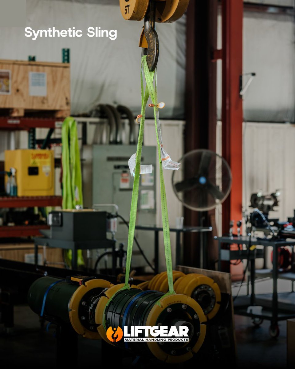 Liftgearusa's tweet image. Wire rope or synthetic?
Know your application, the environment, and how the sling needs to move. Wire rope handles heat and abrasion. Synthetic protects the load surface and works where flexibility matters.

Liftgear.com
#rigging #slings #LIFTGEAR